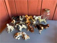 Medium Sized Dog Figurines