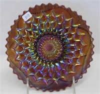 Fishscale & Beads 6" plate - purple