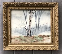Original Signed Water Color Painting in Frame