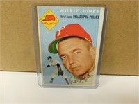 1954 Topps Willie Jones #41 Baseball Card