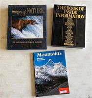 Books-Nature, Inside Info & Mountains