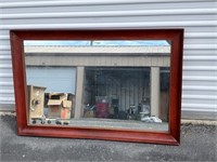 Large Framed Wall Mirror