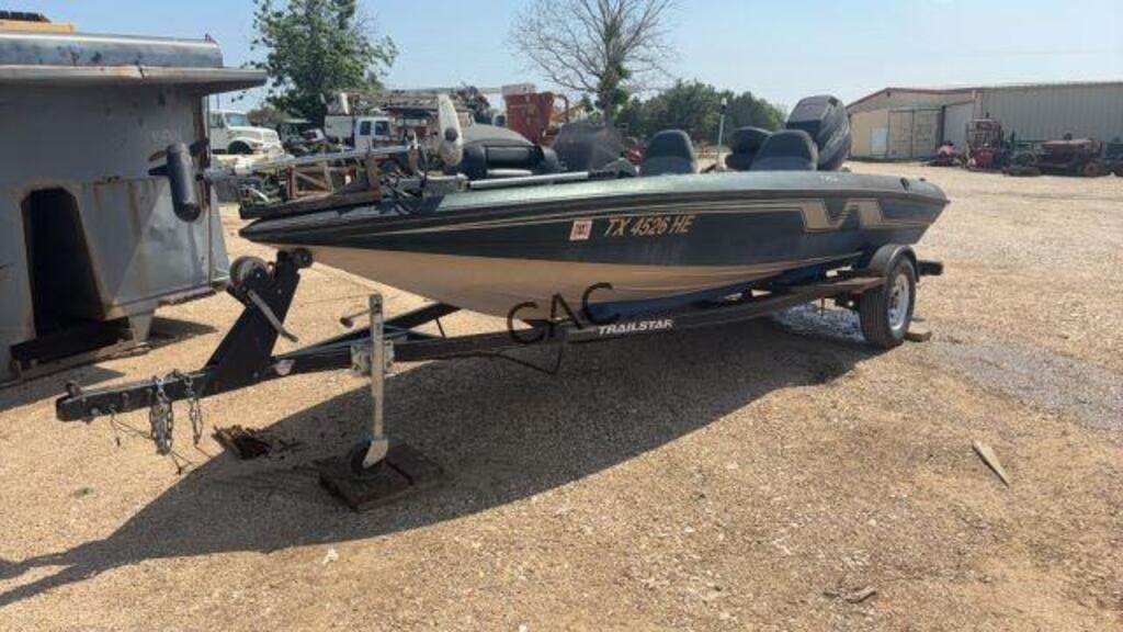 *1994 Tracker Nitro w/motor and Trailer