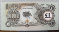 Bank of Biafra 1 lb bank note