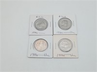 1999 D Susan B Anthony  4 Uncirculated Coins Coin