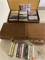 (60) Cassettes, (3) Cases, (1) CD
