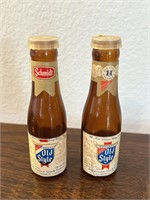 Schmidt Old Style Beer Glass Salt & Pepper