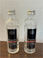 Seagrams Vodka Glass Salt & Pepper