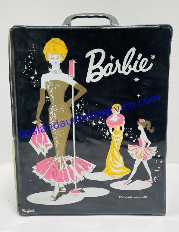 1960’s Barbie Case w/ Old Barbie Clothes &