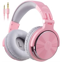 R1957  OneOdio Kids Pink Mic Over-Ear Headphones