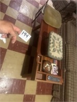 Coffee Table, Stool, and Contents