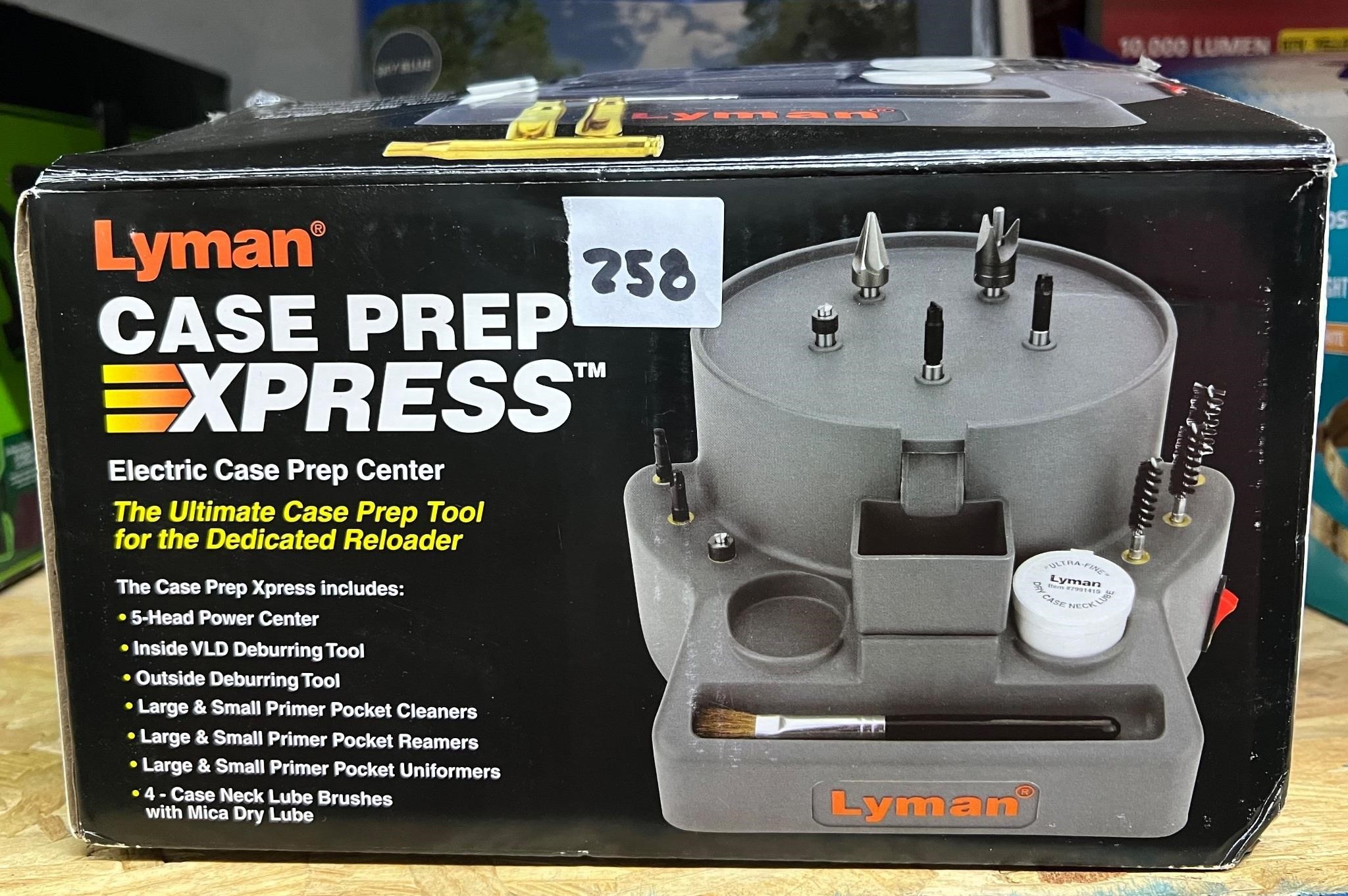 Lyman Prep Press, Electric Case Prep Center