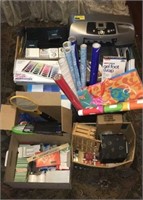 Lot of miscellaneous. Includes printers, sewing