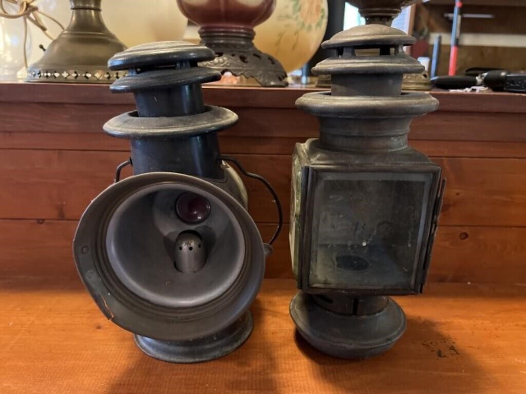 2 Early Automobile Lights