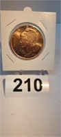 1oz. .999 copper 2013 mercury coin