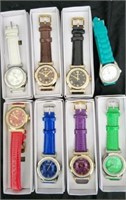 8 Geneva Watches Assorted