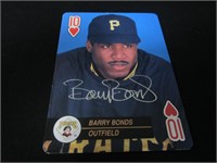 Barry Bonds Signed Trading Card Direct COA