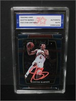 Scottie Barnes Signed Trading Card RC Fivestar