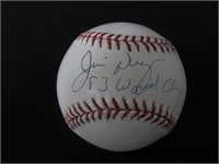 Jim Dwyer Signed Baseball BT COA