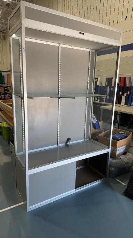 Metal display case 6x4