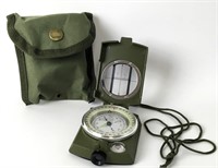 Military Lensatic & Prismatic Sighting Compass