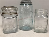 Vintage Collectible Mason Jars and More