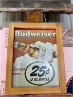 Budweiser Metal Sign