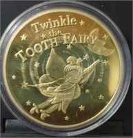 Twinkle the tooth fairy challenge coin