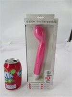 Dildo vibrateur '' G-Slim '' neuf rechargeable