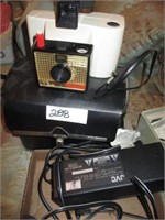 Polaroid Swinger, Polaroid 320, JVC camcorder