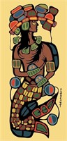 Norval Morrisseau - "The Merman" Giclee Canvas 1