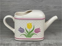 1985 TELEFLORA GIFT CERAMIC WATERING CAN