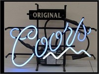 COO'S NEON SIGN - 19" X 123/4"  X 6" - NO SHIPPING