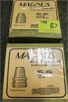 BOX OF MAGNUS 45-185GR .452 DIA. & BOX OF MAGNUS