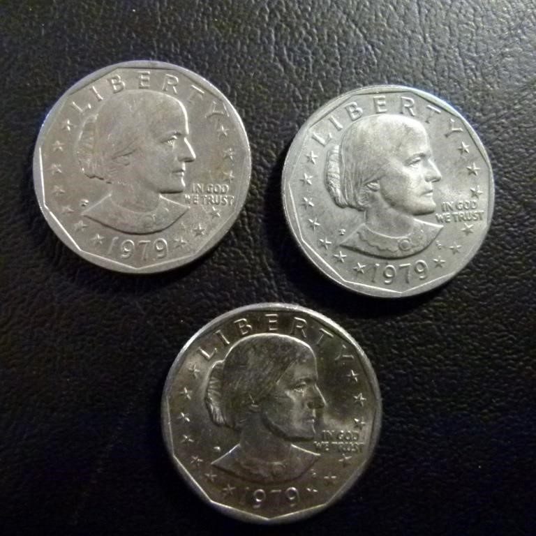 American Susan B. Anthony Dollar Coins