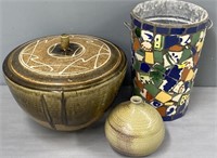 Studio Art Pottery Stoneware Lot Collection