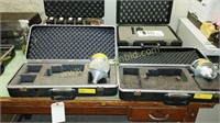 (2) Andersen Air Sampler Parts In Foam Lined Cases