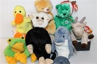 Assortment Of Collectable Ty Beanie Babies