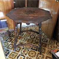 Vintage Round Parlor Size Table