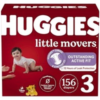 Huggies Size 3 Diapers, Little Movers Baby