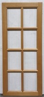 (5) Oak Mullion Cabinet Doors