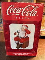 Coca-Cola Santa Cookie Jar