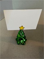 6 Christmas Tree Place Card Holders
