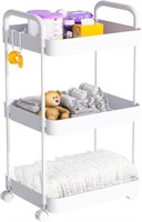 Volnamal Baby Diaper Caddy Organizer, 3-Tier