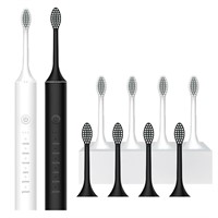 Sonic Electric Toothbrush, 8 Heads, 6 Modes