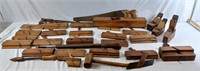 Large selection of vintage Carpenters tools