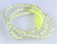 6.00 cts Natural Lemon Quartz Beads