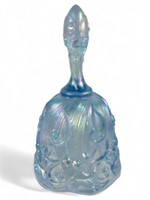 Fenton Glass Blue Opalescent Bell