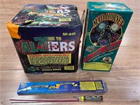 Lot of brand new VTG  fireworks & sparklers!