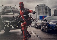 Autograph COA Deadpool Photo